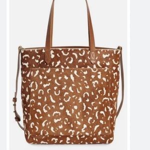 Madewell leopard Animal print calf hair Transport Tote